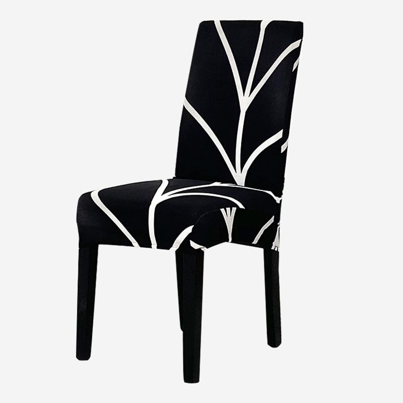 Dining Chair Cover Elastic Seat Slipcover Stretch Chair Covers For Wedding El Banquet Dining Room Office Anti-Dirty Removable
