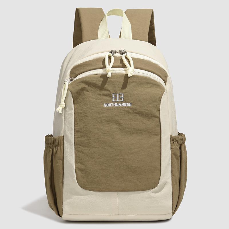 Colorblock Sports Backpack: Large Capacity, Lightweight, Versatile Shoulder Bag for Students