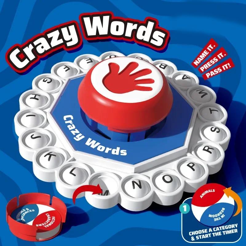 20 Tasten Crazy Word Brettspiele Familientreffen Schnelles Denken Buchstaben Drücken Rätselspiel Für Erwachsene Und Kinder Weihnachtsgeschenke