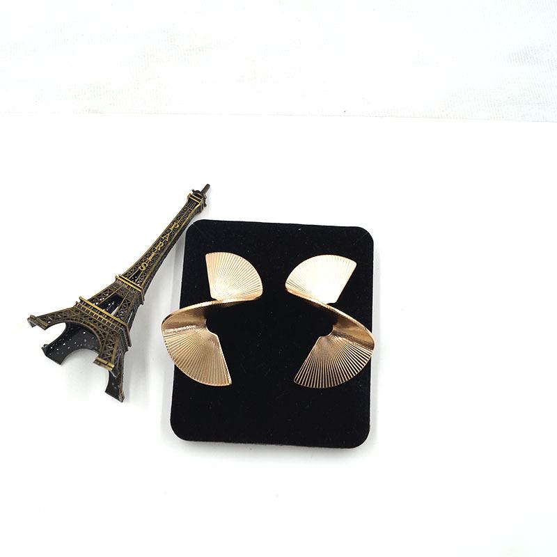 Trendy European  American Alloy Stud  Dangle Earrings – Versatile Japanese  Korean Style for Women