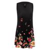 Summer Feminine Dress with Halter Floral Print Sleeveless Cutout Design Dress Retro Casual Beach Party Dress