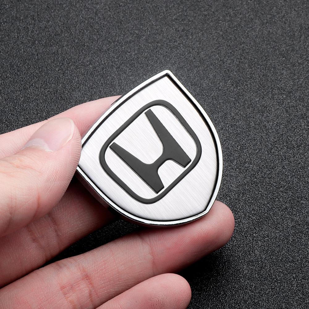 

3D Meta Styling Car Shield Sticker Auto Body Door Badge Sticker For Honda Type R Type S XR-V CR-V UR-V CR-Z Fit Mugen INSPIRE
