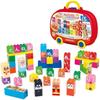 [BANDAI (BANDAI)] BlockLabo Block Lab Anpanman Hiragana Blockback Target Age 1.5 years and up, go...