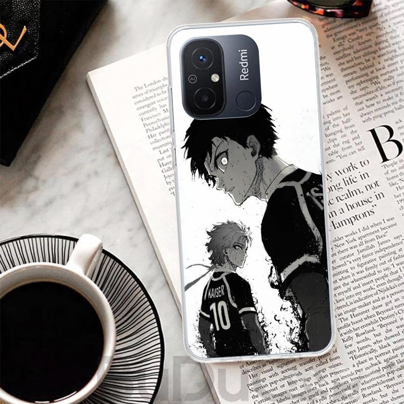 Blue Lock Isagi Yoichi Cover For Xiaomi Redmi 14C 13 13C 12 12C 10 10C 9 9C 9T 9A Phone Case 10A 8A 8 7A 7 6A 6 Pro K70 K60 K40