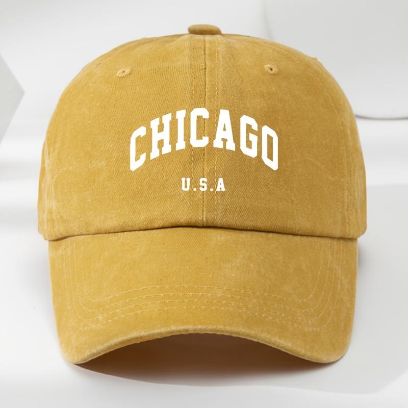 Trendy and Versatile Letter Print Men's Baseball Cap, Breathable, Sweat-absorbent, Quick-drying, Adjustable Casual Sports Sun Hat