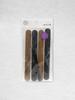 4-Pack Wooden Nail Files for Manicure & Pedicure