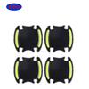 4 Pcs/Set Car Door Wrist Reflective Sticker Universal Car Door Wrist Scratch Protective Film Pad with Safety Reflective Strip