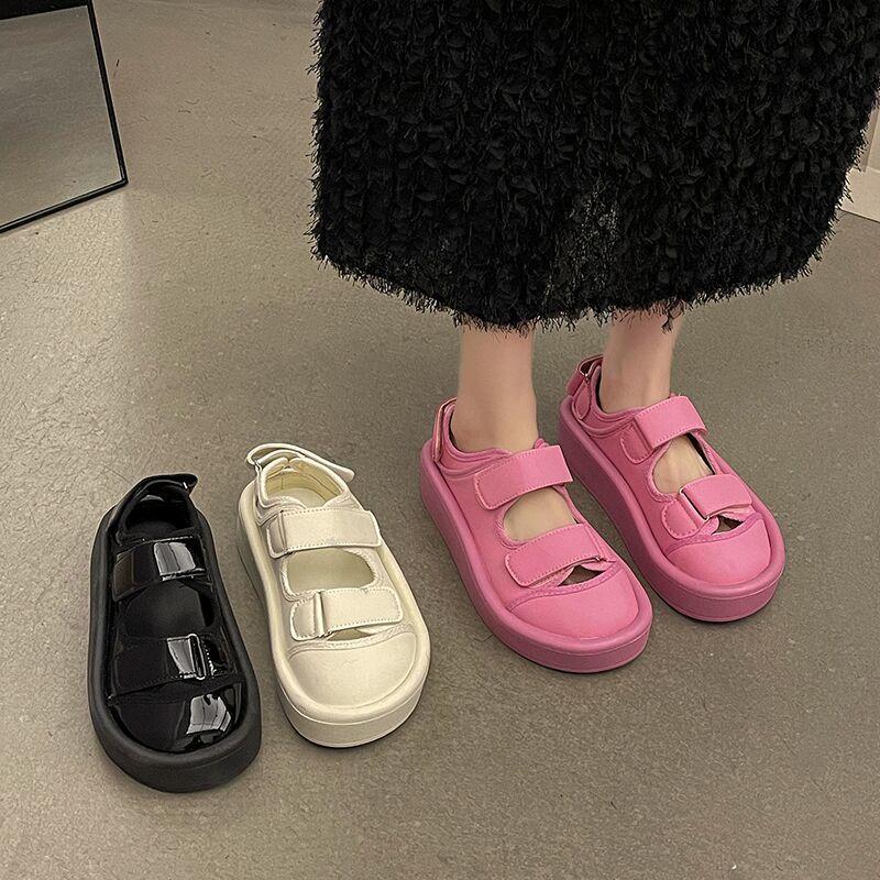 Fashion Niche Design Roman Sandals for Women 2025 Summer New Ins Trendy Lightweight and Soft Casual Women's Shoes