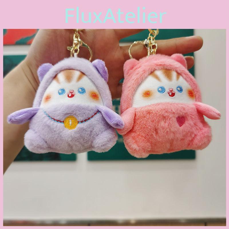 Adorable Cat Keychain Plush Doll Soft Fabric Toy Wholesale Perfect Gift
