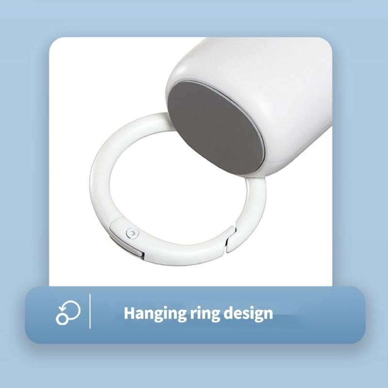 Multifuntional Handheld Fan Cooling Fan 1200mAh Powerful Electric Fan 3 Speed Setting for Travel Office and Outdoor Use