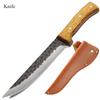 2pcs Kitchen Knives Hand Forged Sharp Stainless Steel Meat Cleavers Butcher Boning Knife Household Multifunctional Kitchen Chopper