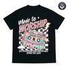 Vintage Cassette Print T-Shirt 'Made To Worship' Psalm 150:6 Slogan Unisex Casual Round Neck Short Sleeve Men Women 100% Cotton