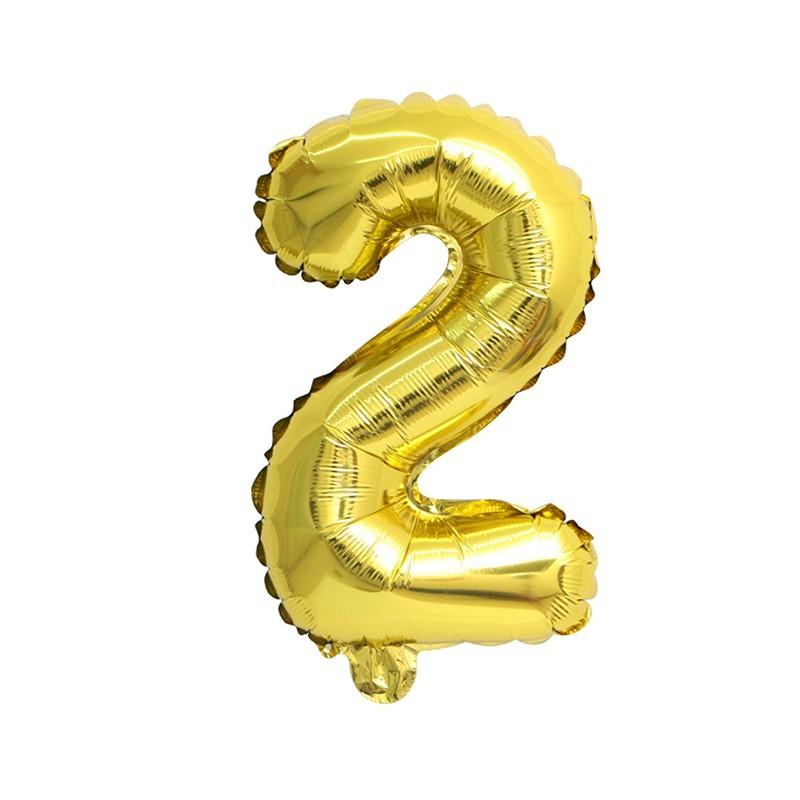 16 Inch Foil Birthday Balloons Air Helium Number Balloon Happy Birthday Party Decoration Balloons