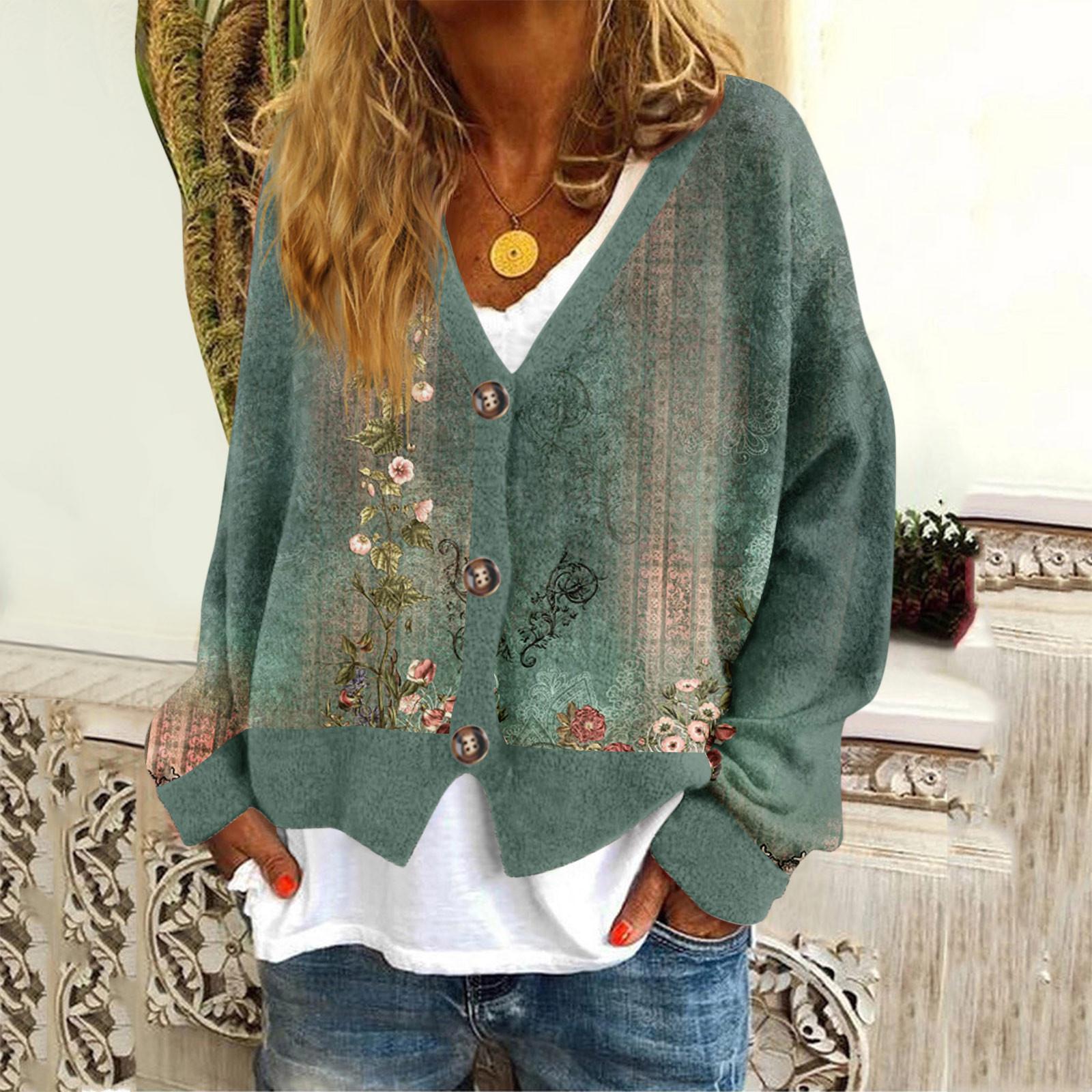 

Женская мода с длинным рукавом, рождественский принт «Снеговик-снежинка», куртка, кардиган XXL армия зеленый