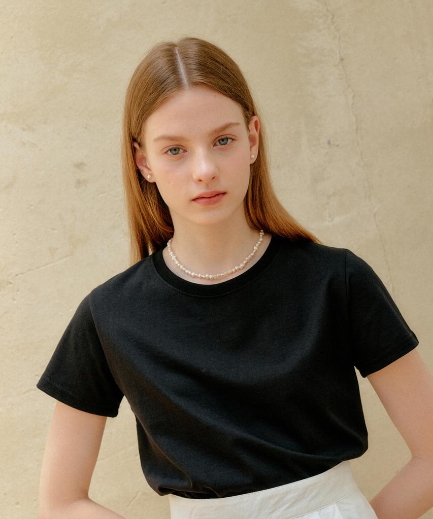YUPPE Yuppe Slim T-Shirt_Black