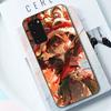 Genshin Impact Anime Phone Case For Samsung S 9 10 20 21 22 23 30 23 24 Plus Lite Ultra FE S10lite Fundas