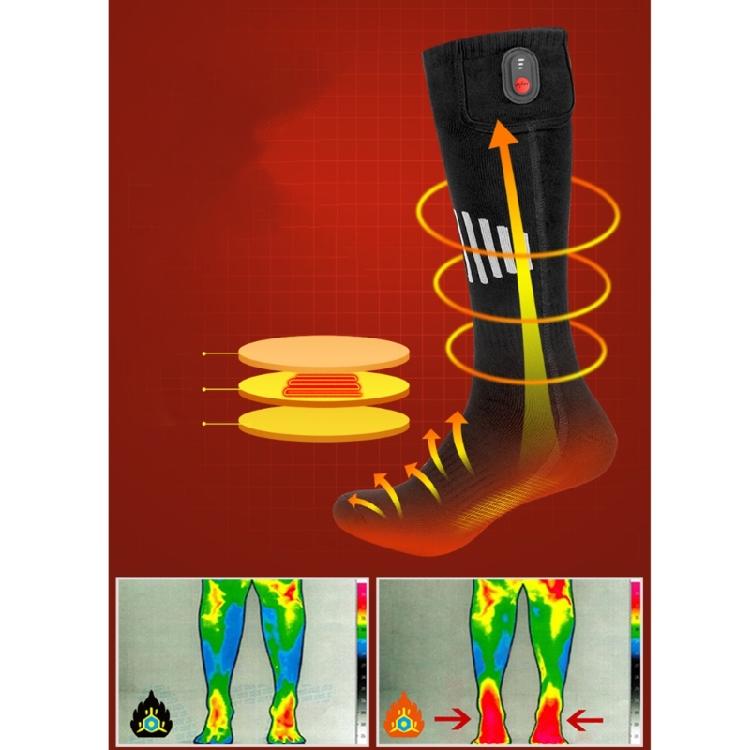 Winter Foot Warmer Heated Socks Suitable for Skiing Cycling Hunting Rechargeable