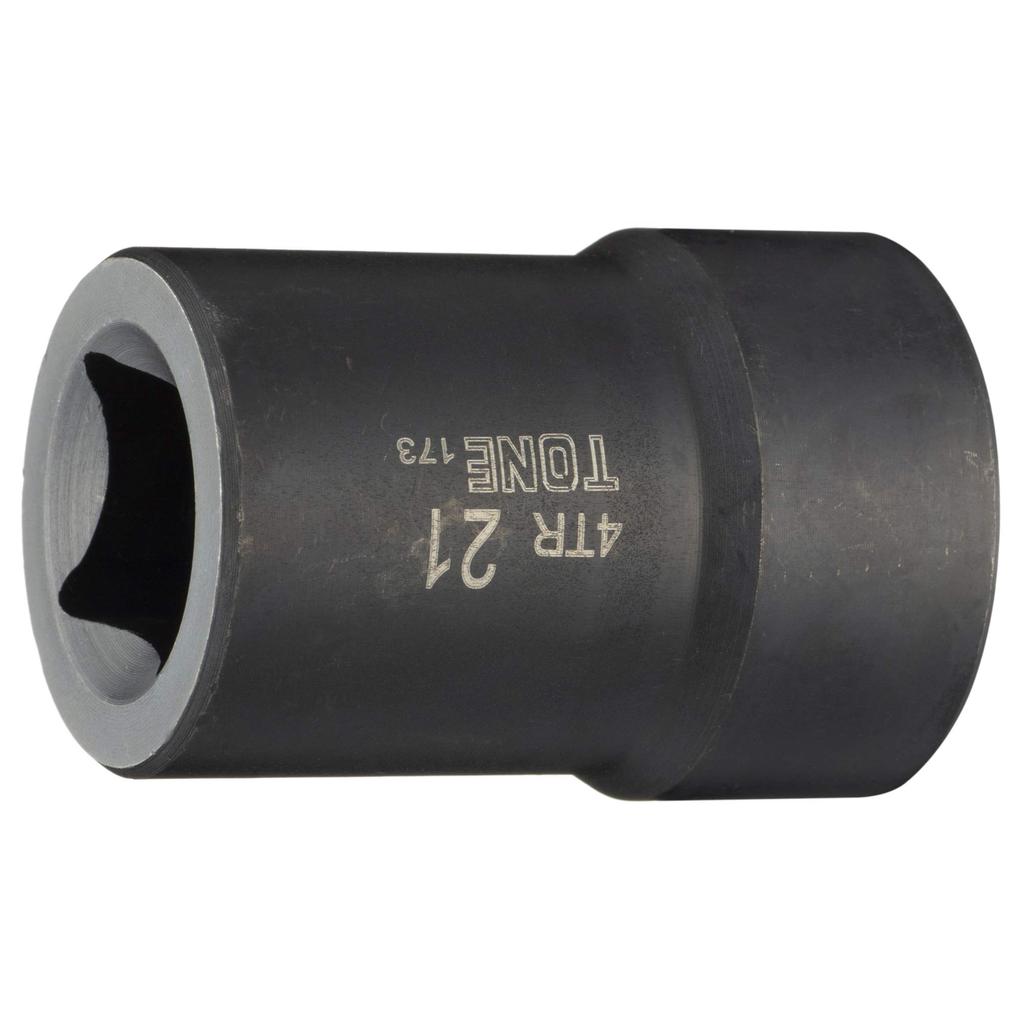 TONE Tornado Socket Drive Width Across Flats 21mm 4TR-21 12.7mm (1/2")