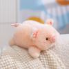 Liebes Kleines Tier Gute Freunde Serie Plüschtiere Flauschiges Liegendes Kaninchen Panda Pinguin Faultier Schweinchen Puppe Mini Schreibtisch Haustiere