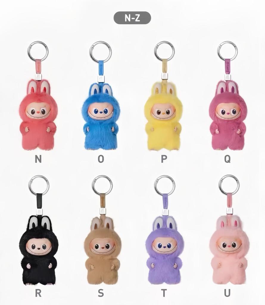 POP MART THE MONSTERS 4.0 Secret Code Series Vinyl Plush Keychain Blind Box (A-M / N-Z) Single Box / Full Set of 14