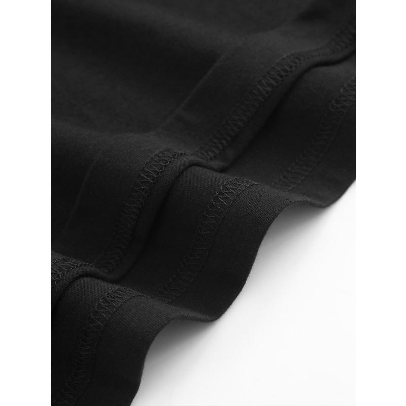 Europäische Größen Herren T-Shirt Camouflage Totenkopf Aufdruck Schwarzes T-Shirt, Lässiges T-Shirt mit Rundhalsausschnitt, Geeignet für den Sommer, Atmungsaktiv, Schweißabsorbierend, Weich