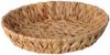 Round Decorative Basket 30x6cm Braided Brown