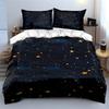 "Starlit Cosmic Elegance." Bedding Sets Duvet Covers Pillowcases(1* Duvet Cover 2* Pillowcases Without Duvet Insert)