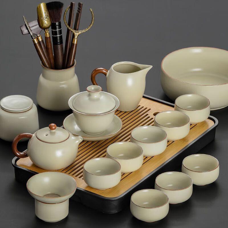 

Portable Home Ceramic Kung Fu Tea Set