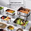 Kambach 304 Stainless Steel Microwaveable Food Container
