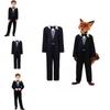 Nick Fox Child Costume With Polyester Spandex For Cosplay And Role Play