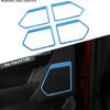 Light Blue Interior Door Speaker Horn Frame Decor Cover Trim For Ford F150 +