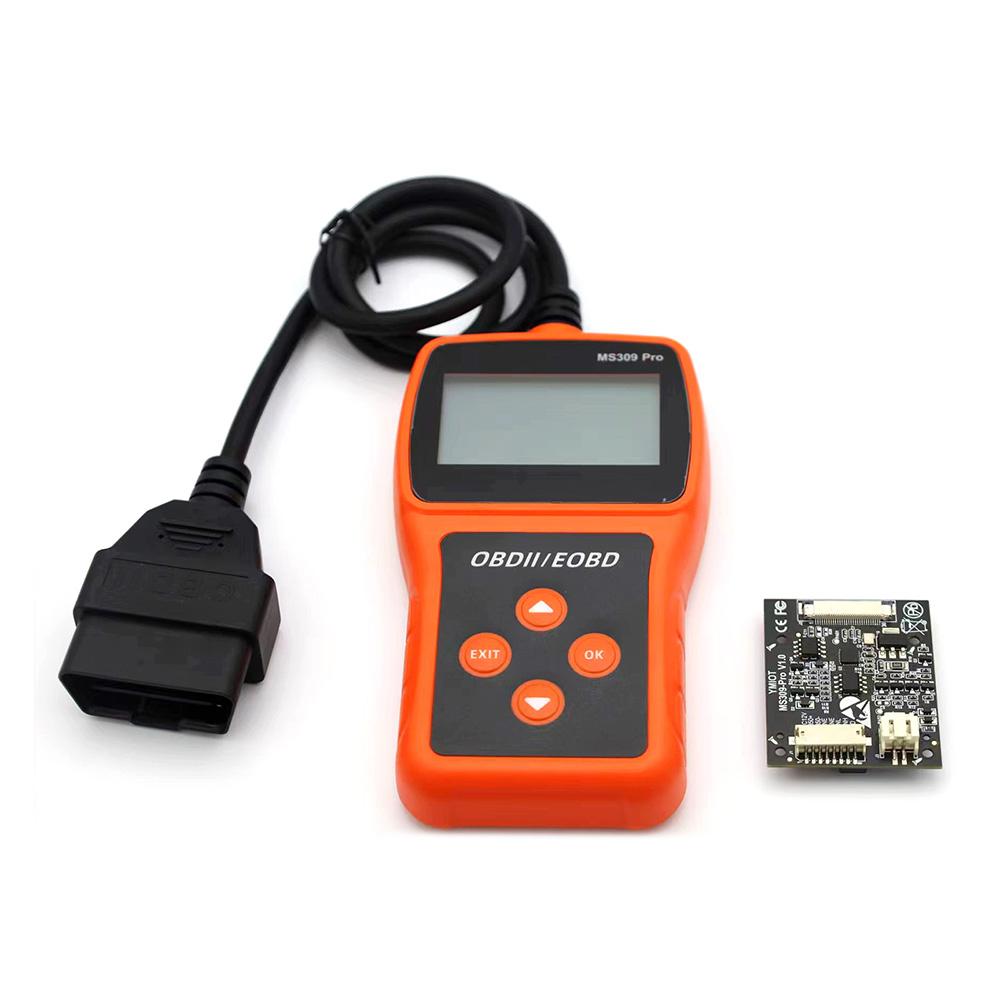 OBDII Scanner, Car Engine Fault Code Reader Battery Tester Professional CAN Diagnostic Scan Tool