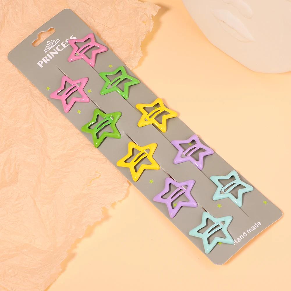 10/30Pcs/Set New Women Girls Cute Colorful Waterdrop Shape Hairpin Sweet Hair Clips Barrettes Slid Clip Fashion Hair Accessories