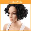 Unique African Short Curly Wig For Women Made With High-temperature Fiber Soft And Stylish