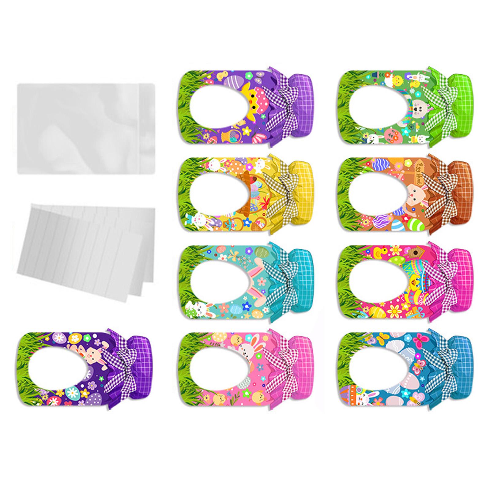 

Easters Gift Cards Jar Shape Colorful Jar Festival Cards Paper Texture Suitable for Classroom Exchanges and Party Favors 1