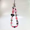 Y2K Silver Phone Lanyard Sweet Girl Beads Phone Chain Cell Phone Strap  Bracelet Keychain