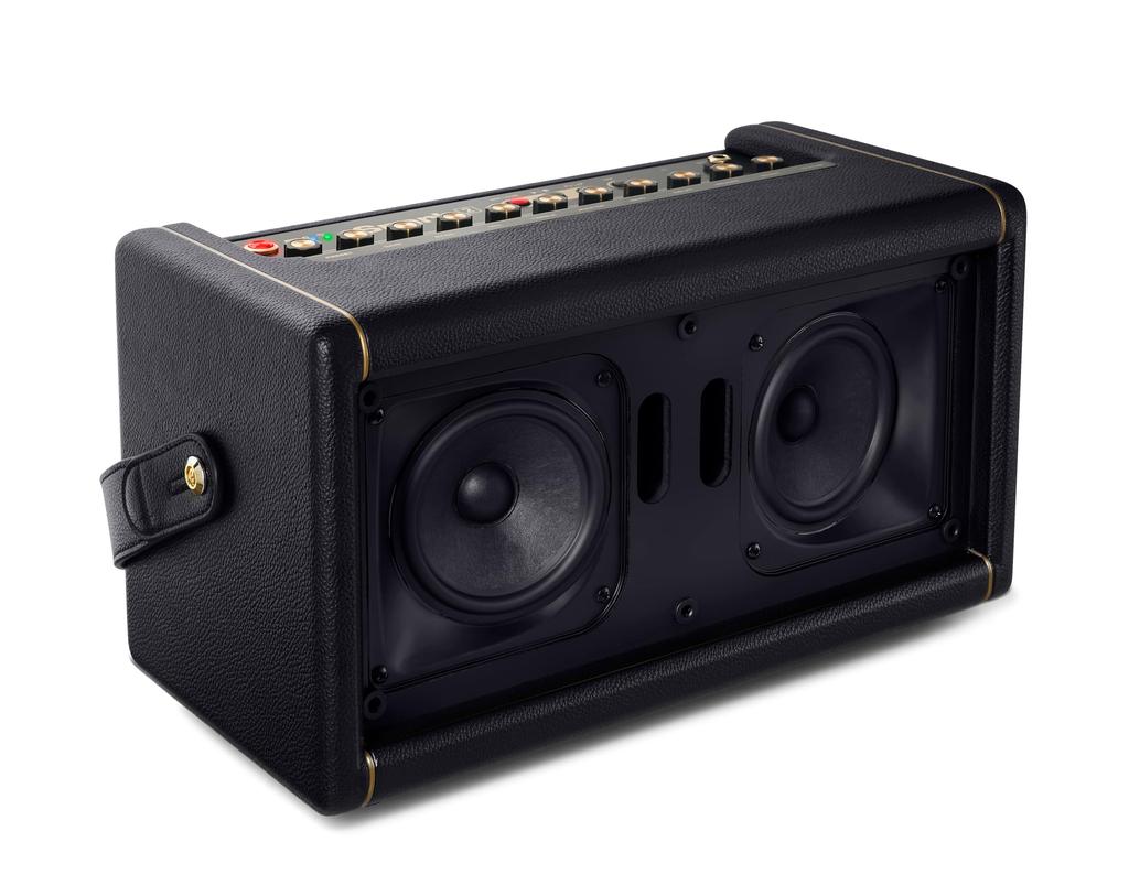 Positive Grid Spark 2 Svart Gitarrförstärkare med Inbyggd Looper, 50W Bluetooth, Idealisk för Hemmaövning, Byt Förstärkare och Effekter via App (Amazon