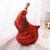 Funny Simulation Barbecue Plush Pillow Soft Cartoon Animal Trotter&Carrot&Chicken Leg&Tofu&Abalone&Steak Stuffed Doll Sofa Toys