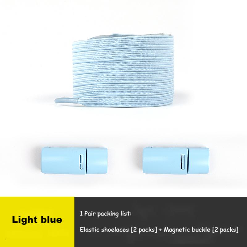 Magnetic Lock Laces without ties Sneakers for Shoelaces Elastic No Tie Shoe laces Kids Adult Quick Shoe lace Rubber Bands