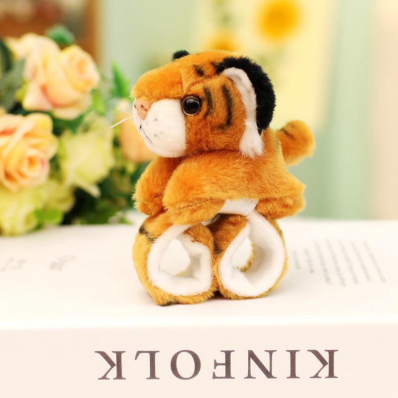 Adorable Cartoon Animal Plush Tiger Tail Claw Gloves For Kids Performance Playtime