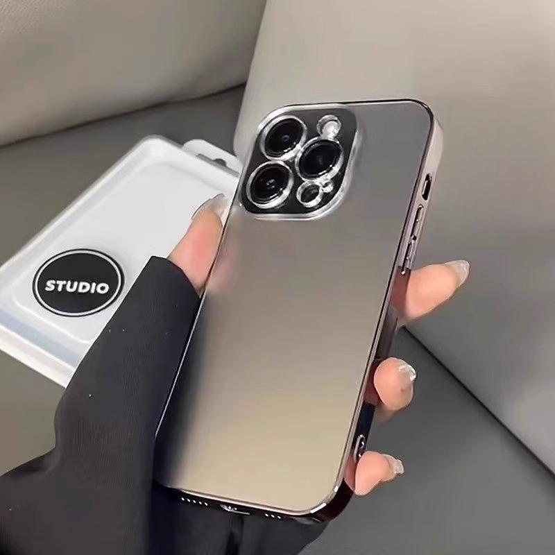 Applicable To Apple IPhone16promax Mobile Phone Case New 15 Matte Anti Fall 14 Electroplating AG Original Ultra Thin Model