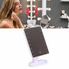 LED Vanity Mirror Lighted Vanity Make Up Mirror with 16 LEDs Touch Design Battery Powered Vanity Mirror for Home White