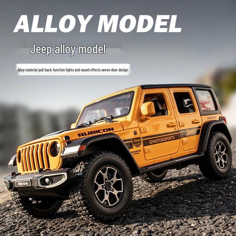 

Цзяе 1:22 Литой под давлением модель игрушки пикапа Джип Вранглер