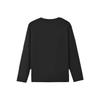 Skechers Fashion Series Simple Comfortable Versatile Letter Long Sleeve T-Shirt Unisex Tops L325U013-0018