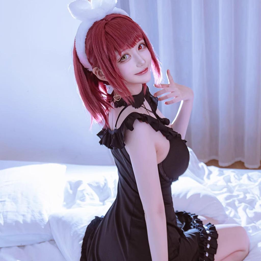 [Milky Time] Hololive Houshou Marine Cosplay Vtuber Loungewear New Costume (M)