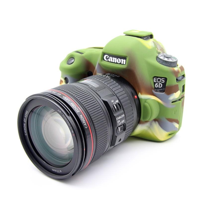 Canon EOS 6D Camera Silicone Protective Case Shockproof Scratch Resistant Waterproof Cover DSLR Body
