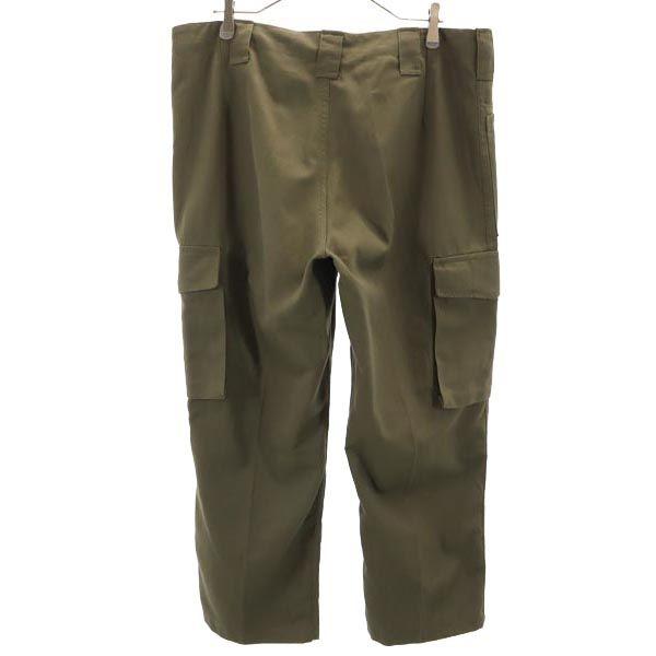 Austrian Army military cargo pants khaki Button fly Men's Used