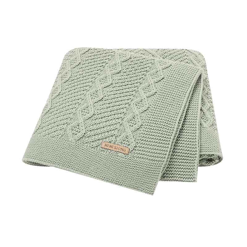 

Детские одеяла очень мягкие для новорожденных Bebes, унисекс, пеленка 100*80 см, теплая вязаная коляска для малышей, кровать, диван, коврики для сна