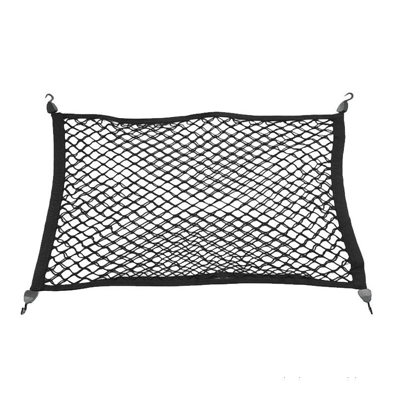 For Land Rover Defender 90 110 -2024 Car Trunk Mesh Bag Fixed Mesh Storage Bag Tailbox Storage Modification