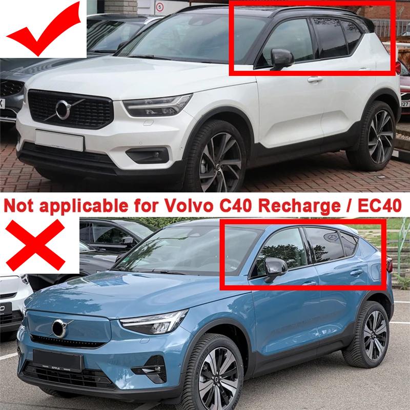 Car Mesh Sunshade For Volvo EX40 2024 2025 XC40 Recharge Rear Side Windshield Shade Window Protection Curtain Auto Accessories